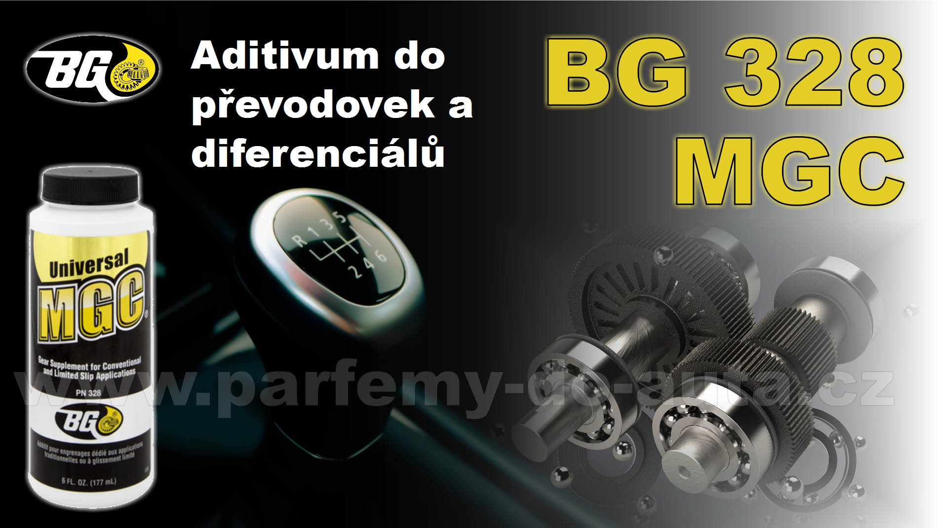 BG 328 MGC gear aditivum do diferenciálů a převodovek